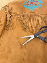 70s Embroidered Fringe Jacket