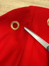 90s Red Grommet Dress & Purse Ensemble