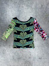 Y2K Custo Barcelona Art Nouveau Face Print Shirt