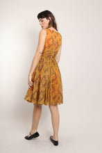 50s Rhinestone Chiffon Dress