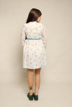 70s Floral Prairie Mini Dress