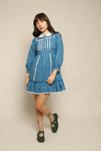 70s Calico Prairie Mini Dress