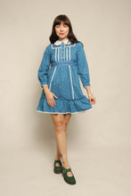 70s Calico Prairie Mini Dress