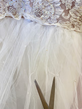 80s Drop Waist Wedding Gown With Train