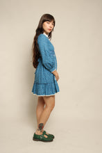 70s Calico Prairie Mini Dress