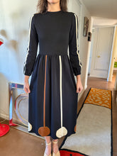 70s Knit Abstract Dress