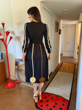 70s Knit Abstract Dress