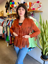 60s Jo-O-Kay Suede Fringe Jacket