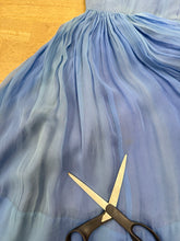 50s Lattice Chiffon Dress