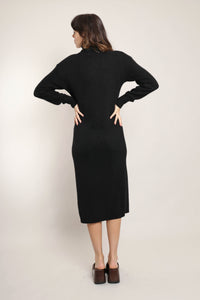 80s Angora Sweater Dress