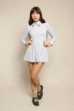 70s Droop Collar Micro Mini Dress