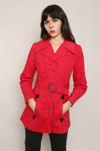 70s Red Western Jacket