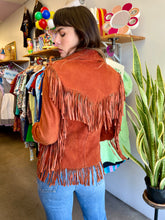 60s Jo-O-Kay Suede Fringe Jacket