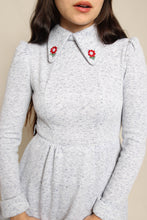 70s Droop Collar Micro Mini Dress