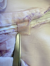 70s Lilac Chiffon Gown