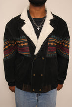 90s Southwestern Sherpa Jacket