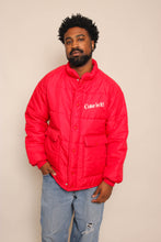 80s Coca Cola Puffer Jacket