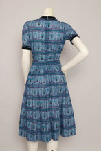 60s Folk Print Dress