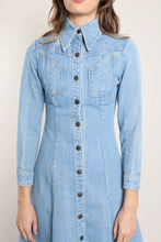 70s Landlubber Denim Dress