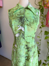 70s Crane Print Dress