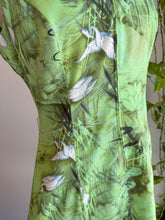 70s Crane Print Dress