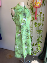 70s Crane Print Dress