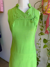 50s Green Sequined Dress
