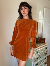 70s Velvet Mini Dress