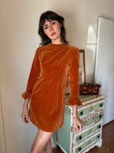 70s Velvet Mini Dress