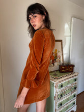 70s Velvet Mini Dress