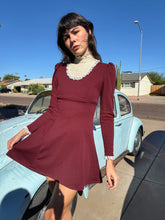 70s Victorian Mini Dress