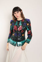 80s Sequined Beaded Jacket