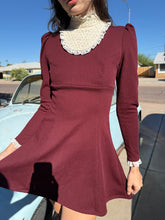 70s Victorian Mini Dress