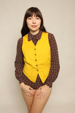 60s Mustard Knit Vest