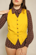 60s Mustard Knit Vest