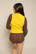 60s Mustard Knit Vest