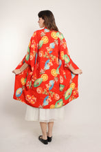 40s Umbrella Print Kimono