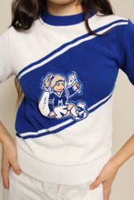 80s April's Cheerleading Sweater