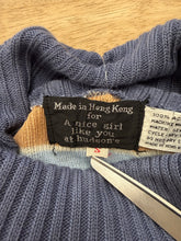 70s Striped Turtleneck Sweater