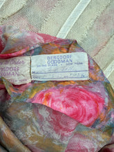 ❤️ 60s Bergdorf Goodman Custom Silk Dress