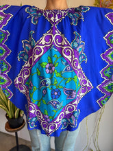 70s Psychedelic Caftan Tunic