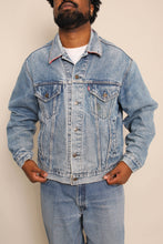 80s Levi's Flannel Lined Trucker Jacket
