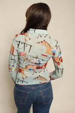 70s Equestrian Horse Racing Shirt