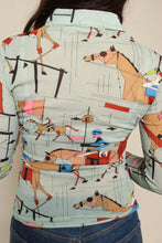 70s Equestrian Horse Racing Shirt