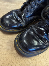 90s Dr. Martens Black Patent Leather Boots