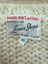 ❤️ 60s Pink Argyle Mohair Sweater