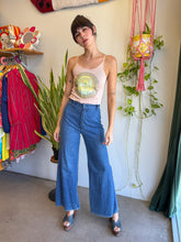 70s Wide Leg Bell Bottoms