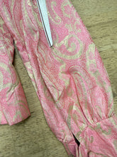 ❤️ 50s Pat Sandler Brocade Blouse