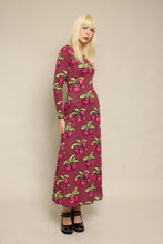 70s Alley Cat By Betsey Johnson Cherry Print Dress