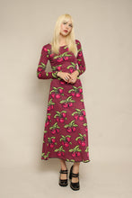 70s Alley Cat By Betsey Johnson Cherry Print Dress